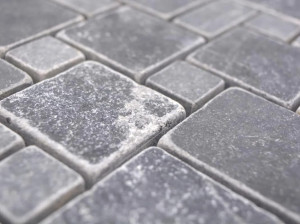 Мраморный пол Nero Marquina