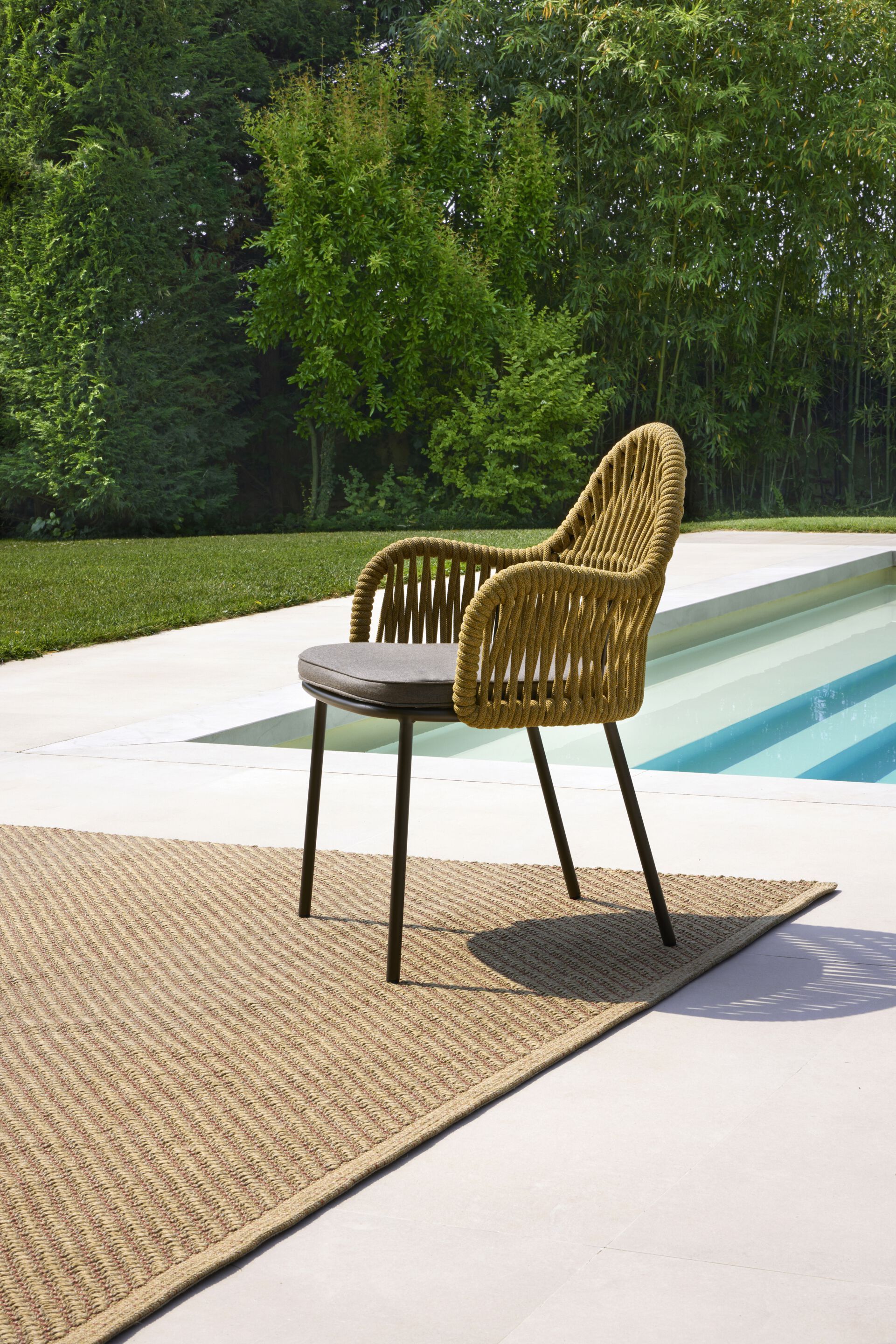 Металлический садовый стул с подлокотниками S-CAB Мальвазия ARCH-00042815 - Вид №10