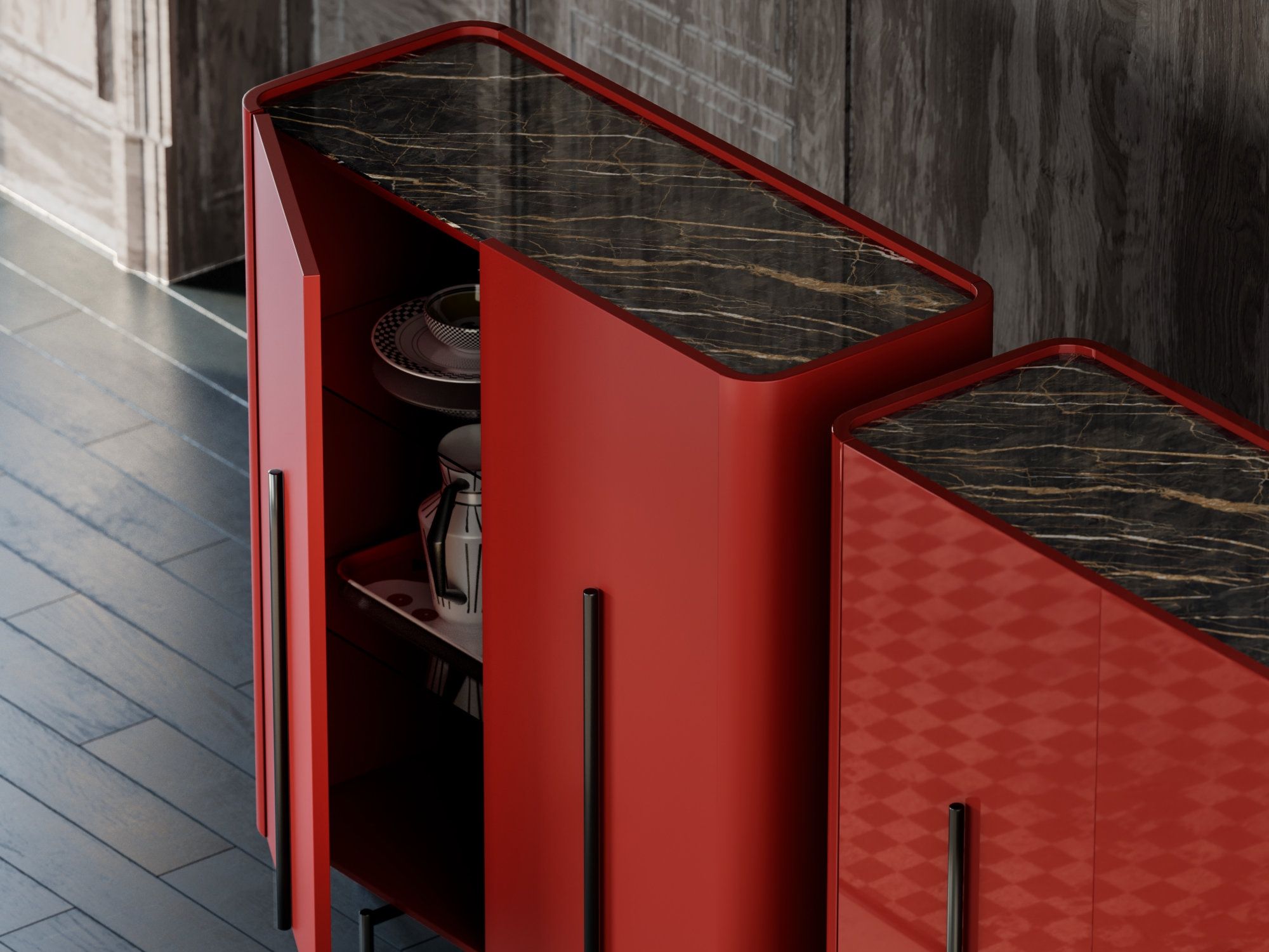 Шкаф с распашными дверцами Liu Jo Living Collection ARCH-00047599 - Вид №6