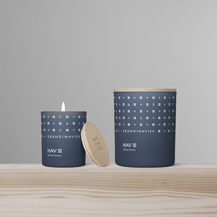 SK20104 Свеча ароматическая hav с крышкой, 200 г (новая) S K A N D I N A V I S K  - Вид №2