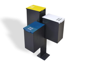 Держатель для мусора с крышкой