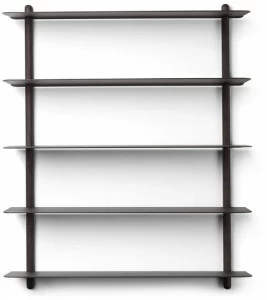 Gejst Открытый подвесной книжный шкаф из стали и дерева Nivo 20142