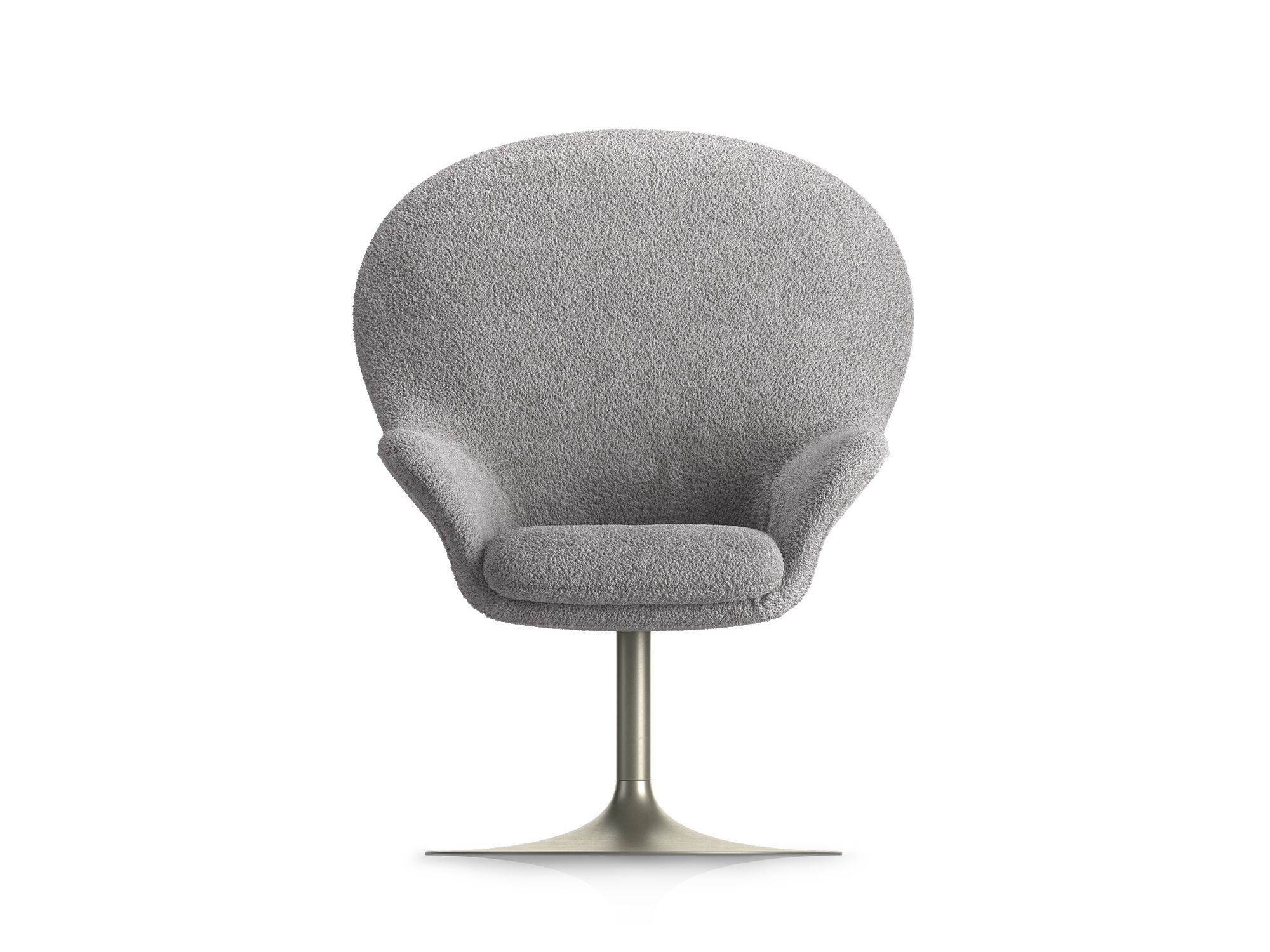 Ткань поворотный стул с подлокотниками Natuzzi Italia Deep ARCH-00071755 - Вид №4