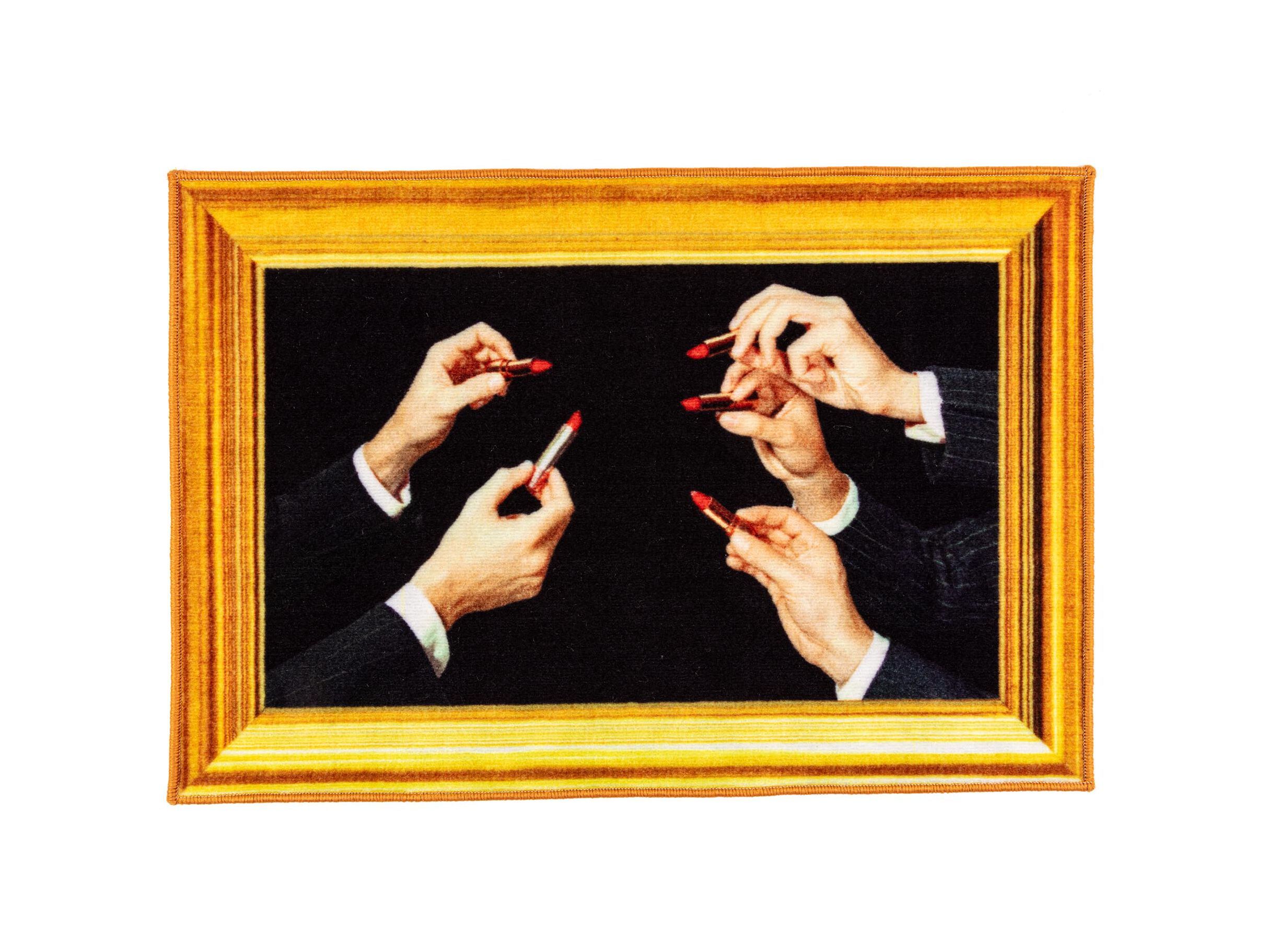 Полиэстер прямоугольный коврик для ванной Seletti Seletti wears Toiletpaper ARCH-00014640 - Вид №1