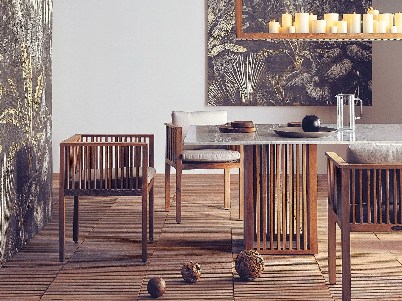 Прямоугольный садовый стол Il Giardino di Legno код ARCH-00017965 - Вид №1