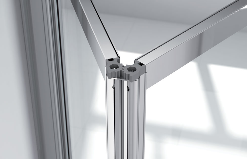 Дверь душевая для установки с боковой панелью A1200B0 Merlyn Ionic Хромированный  - Вид №2