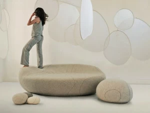 smarin Пуф из мягкой шерсти