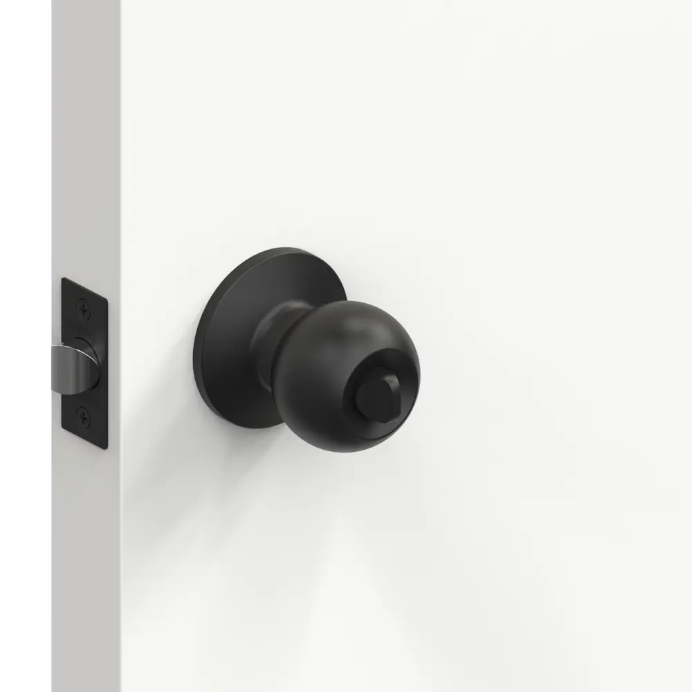 Ручка-защелка Fuaro 672/BL BL-B с фиксатором, цвет черный STLM-2095533 - Вид №8