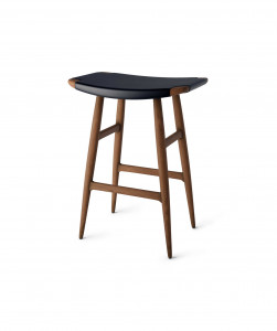 Барный стул Freja SH610 Кожаное сиденье Stellar Works FE-S310-LE