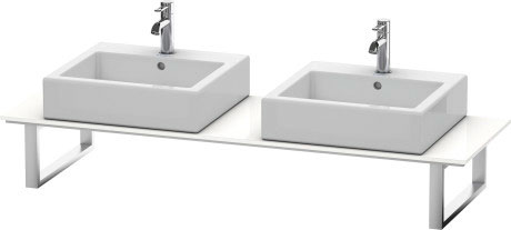 XL015C04747 X-Large Консоль для накладных раковин и встраиваемых умывальников Каменно-синий глянцевый лак Duravit - Вид №2