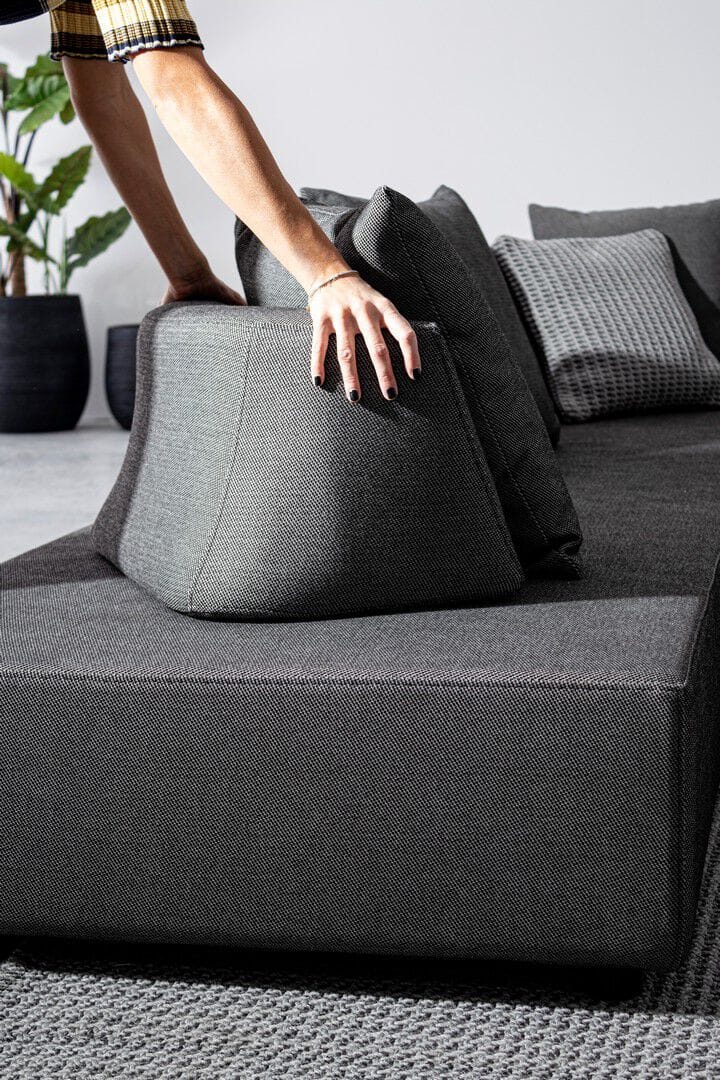 Угловой садовый диван из ткани BIZZOTTO Piper ARCH-00131947 - Вид №28