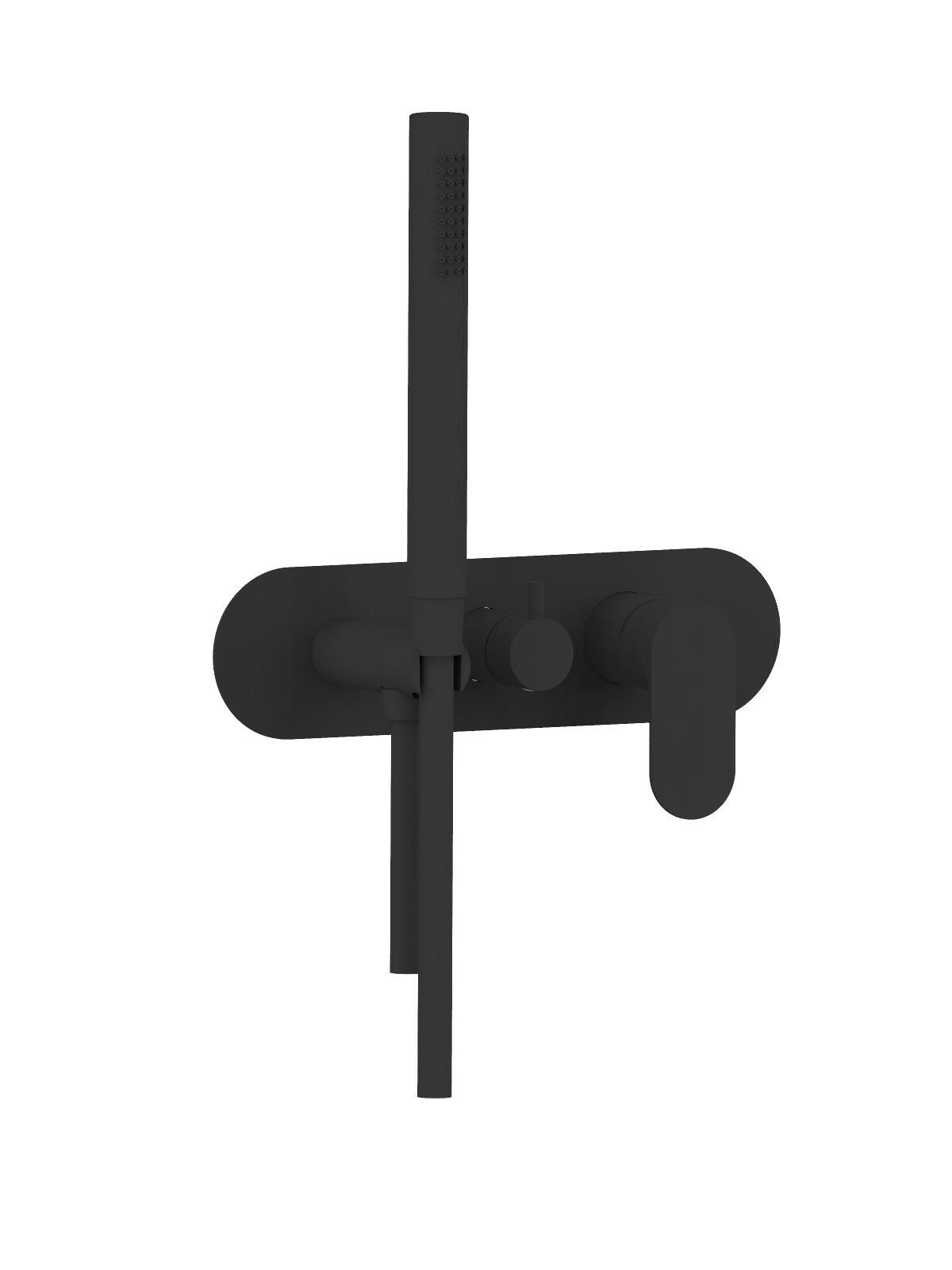 Однорычажный смеситель для душа с 3 отверстиями и ручным душем Rubinetterie Frattini отдельная эстетика ARCH-00107226 - Вид №4