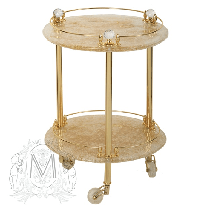 Столик на колесиках MIGLIORE.CRistalia ML.CRS-60.249.CR - хром  - Вид №1