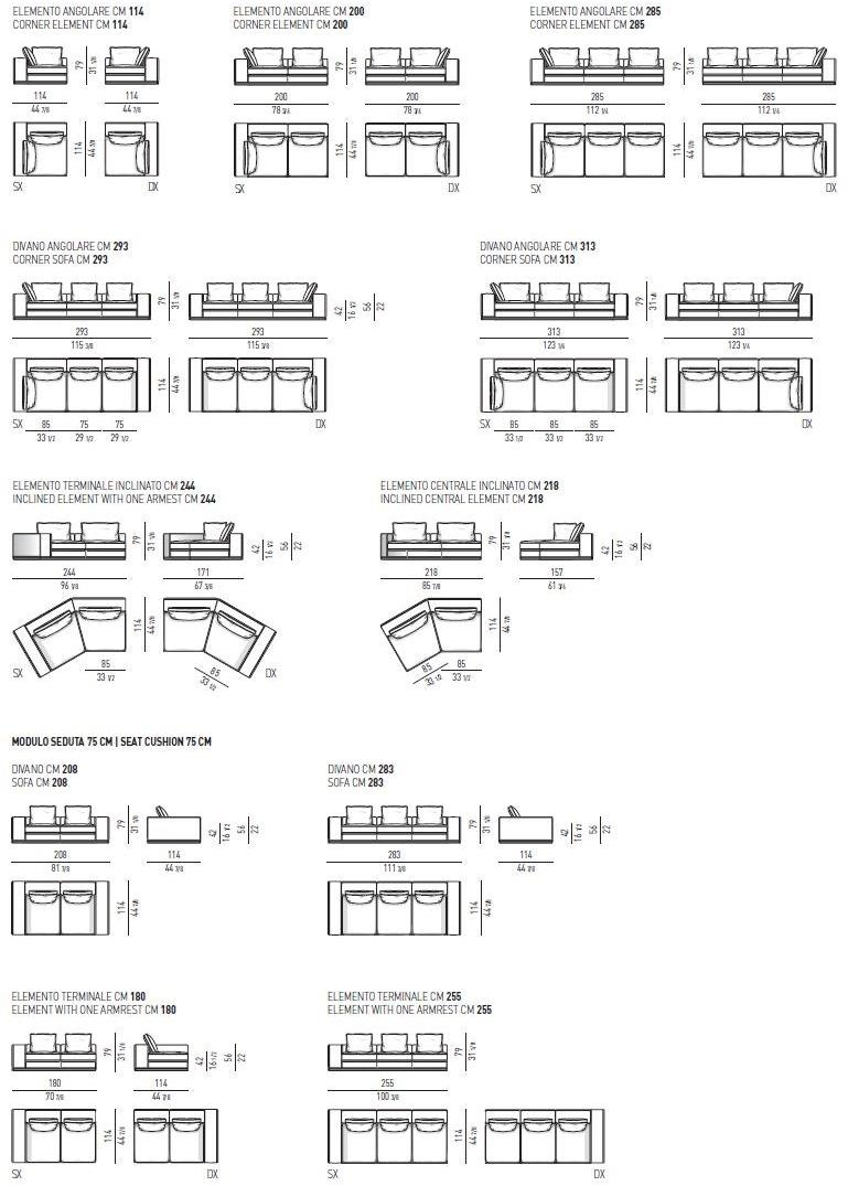 Minotti Диван West sun-id-1450462 - Вид №9