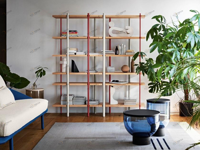 Miniforms Отдельностоящий деревянный книжный шкаф sun-id-1473489