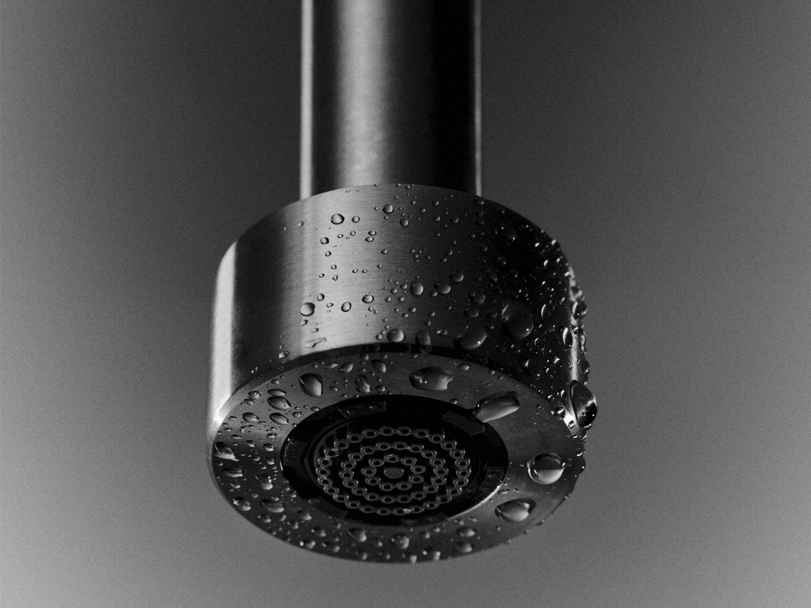 Стальная потолочная душевая головка с кронштейном Quadrodesign Hum ARCH-00007575 - Вид №3