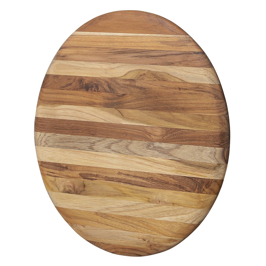 TH209 Доска сервировочная elegant круглая 33 см TEAKHAUS  - Вид №5