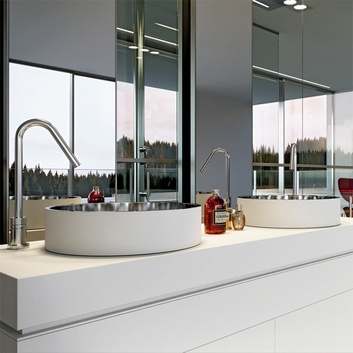 46495 Накладная раковина на столешницу  овальная MAKRO  - Вид №2