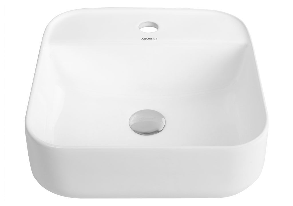 CITY2 Накладная раковина на столешницу  квадратная Aquanet  - Вид №1