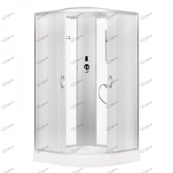 Душевая кабина Erlit Comfort ER3508P-C3 80x80 низкий поддон матовое стекло ER3508P-C3 1315115