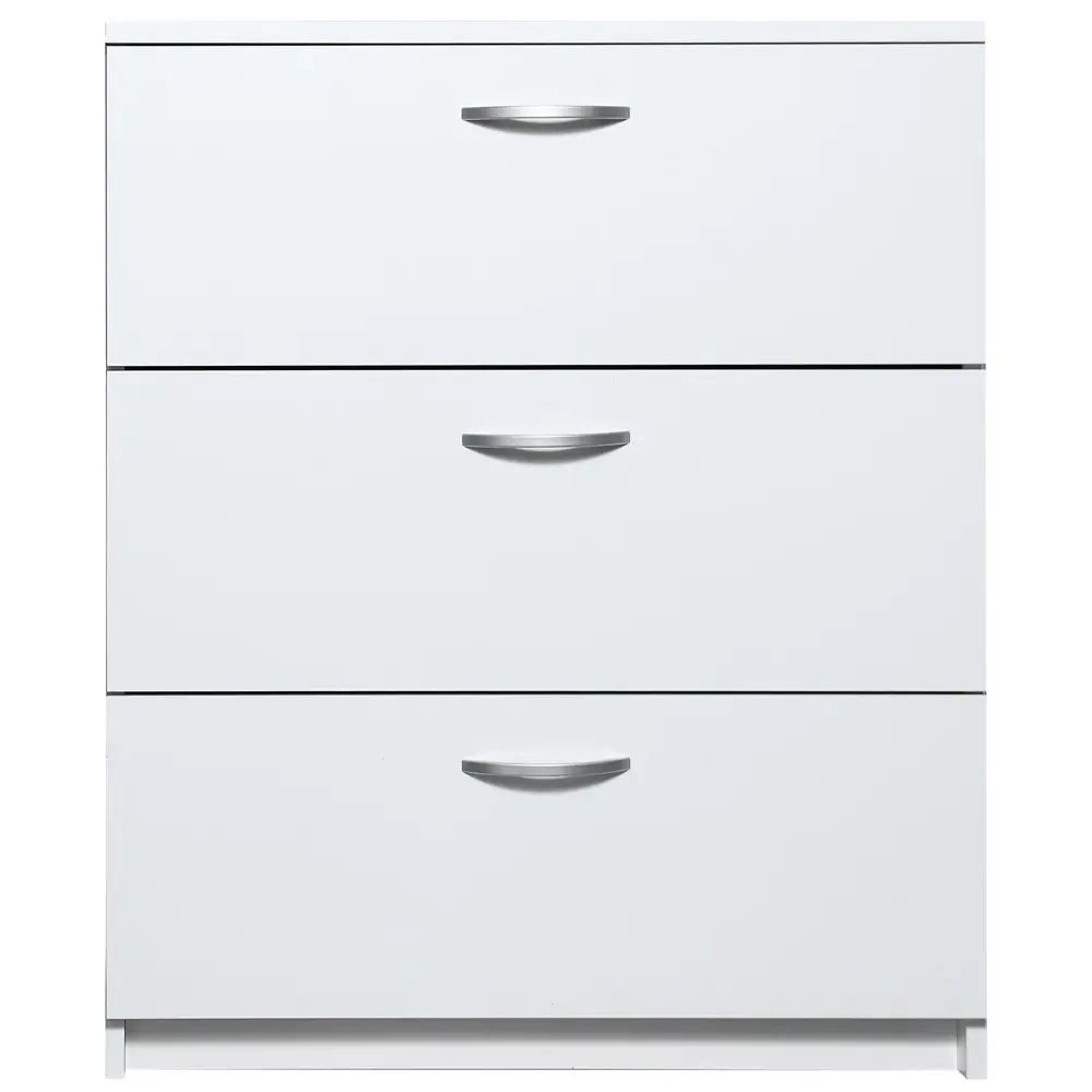 Комод 3 ящика 68.5x80x39.4 см ЛДСП цвет белый 82034310 STLM-2021275 Santreyd  - Вид №3