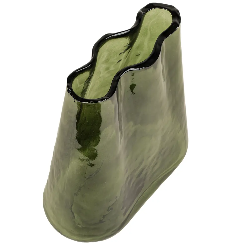 Ваза Dream River скандинавская зеленая матовая 20×21.5 см 89432345 STLM-1577566 - Вид №3