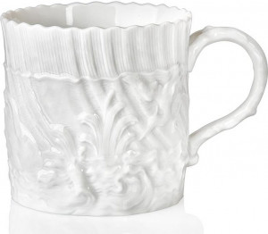 73919 Meissen Кружка Meissen "Лебединый сервиз" (белый рельеф), 200мл, п/к Фарфор, Керамика