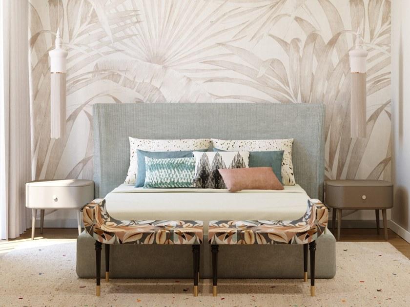 Jetclass Двуспальная кровать с мягким изголовьем  Jpe101.16, jpe101.18, jpe101.20 (a)  - Вид №3