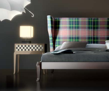 107535 Прикроватная тумба Polyhedron Victory 69 см La Ebanisteria Nite-Nite 