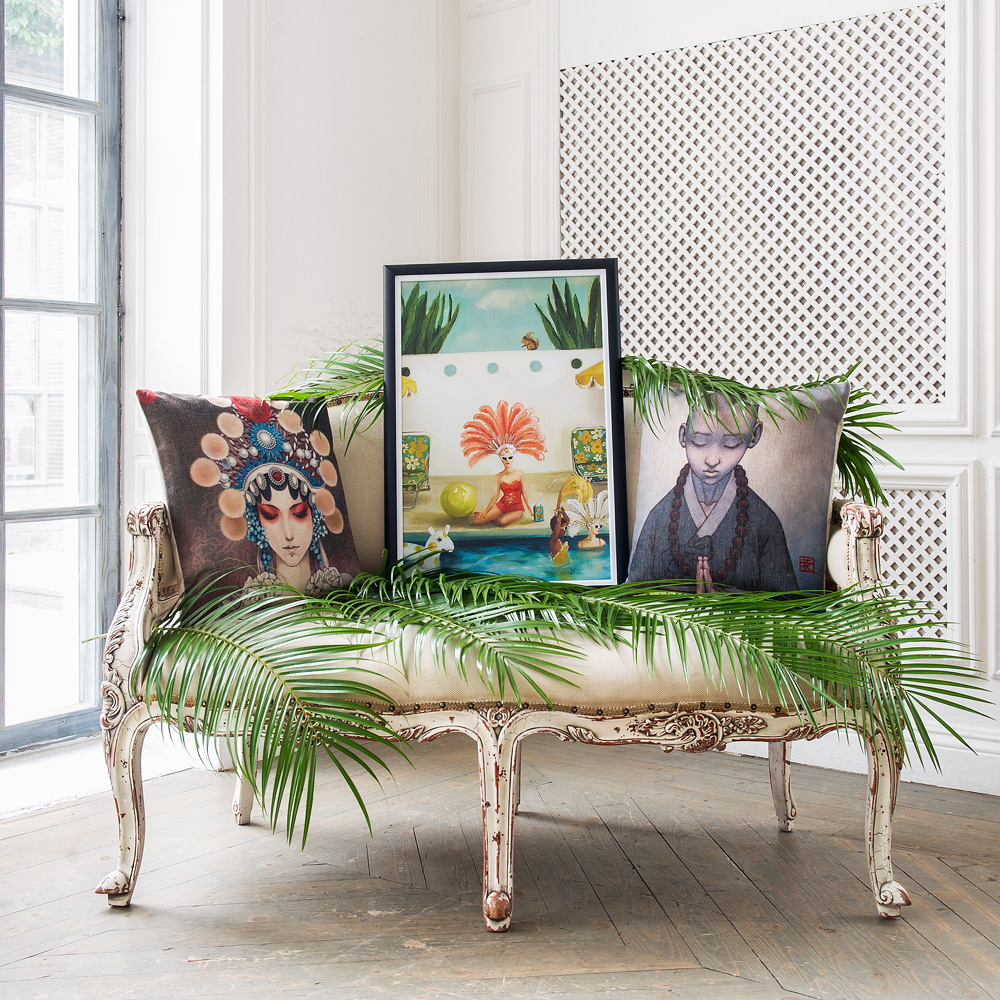 828199901_1818 Арт-постер "Королева пляжа" Object Desire  - Вид №1