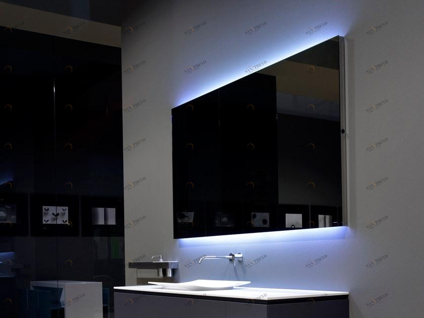 Antonio Lupi Design Прямоугольное зеркало со встроенной настенной подсветкой Antoniolupi sun-id-1351032