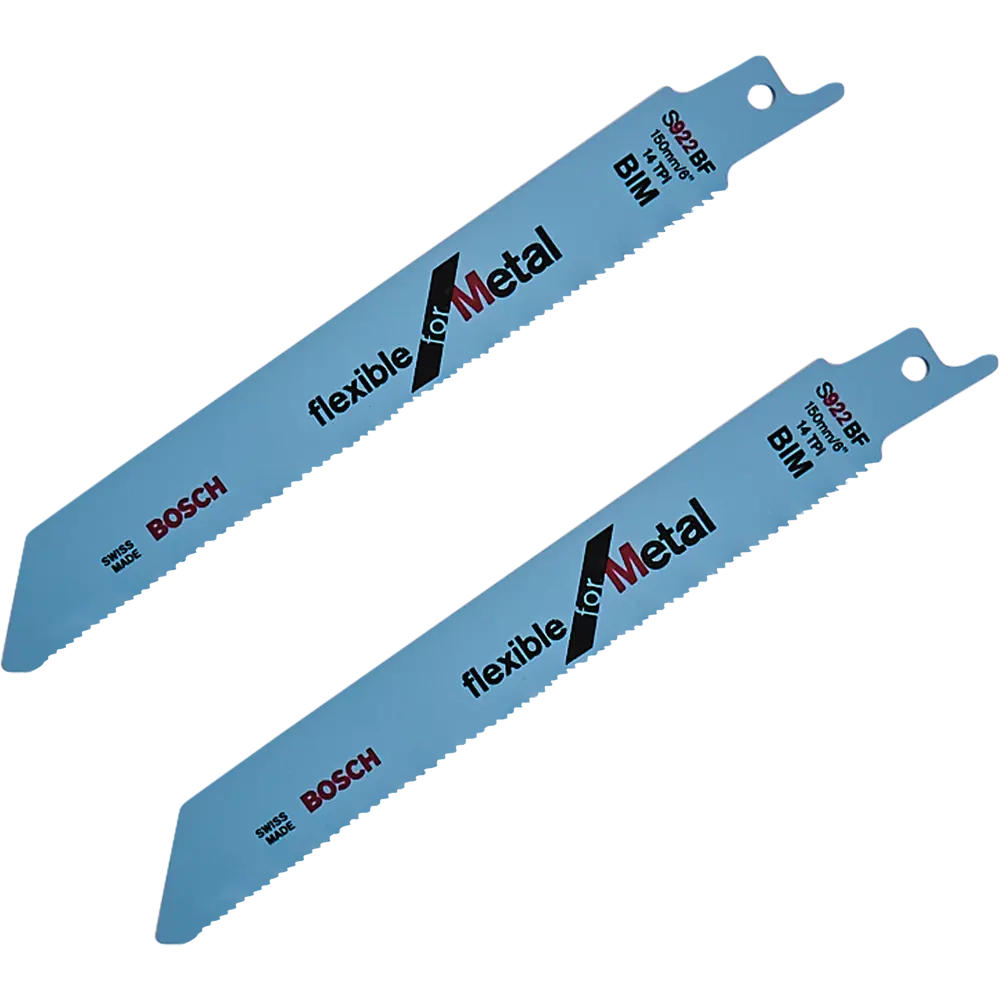 Пилка по металлу 150 мм для Bosch S922BF 2 шт. 80158988 STLM-2190065 BOSCH PROFESSIONAL 