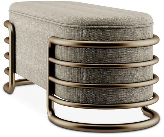 Porustudio Мягкая скамья из ткани Eero sun-id-1470572 - Вид №1