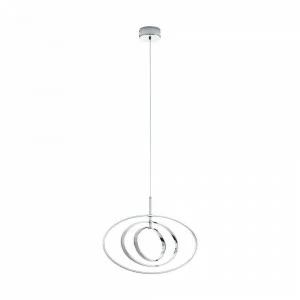 Подвесной светодиодный светильник Eglo Pausia 97435 EGLO ДИЗАЙНЕРСКИЕ, PAUSIA 276237 Хром