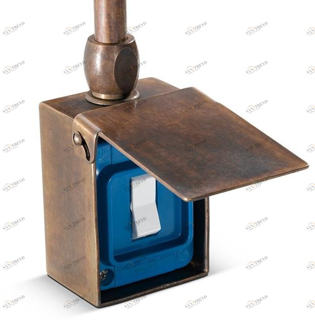 Aldo Bernardi Выключатель / розетка из латуни Impianto a vista sun-id-1366252