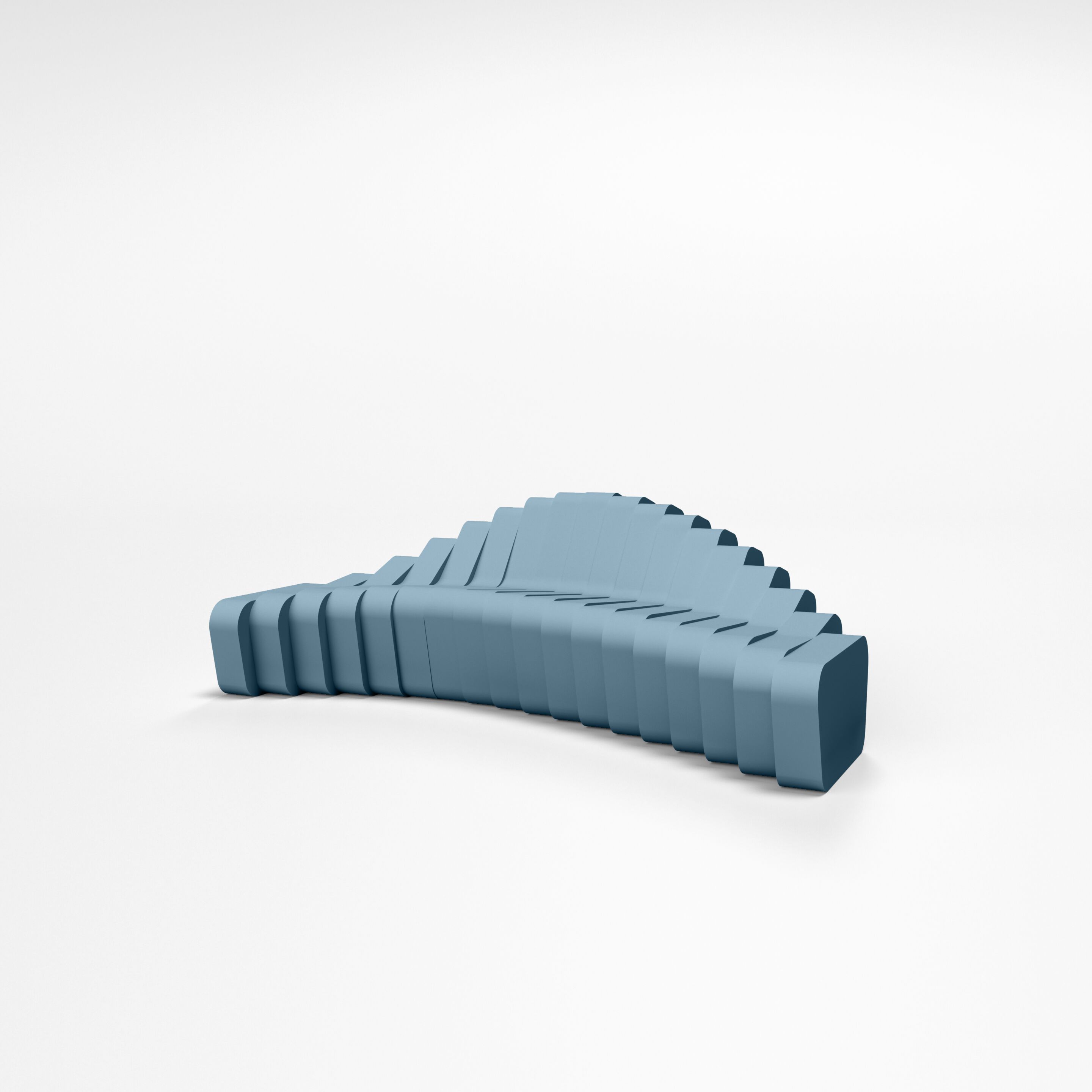 Модульный изогнутый диван с пенопластовым покрытием SIXINCH Cliffy ARCH-00045746 - Вид №29