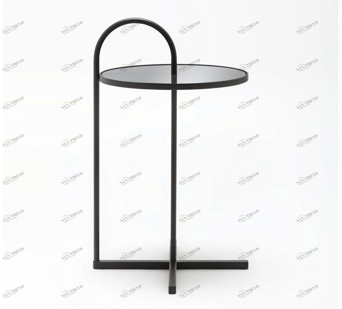 Rolf Benz Стол для обслуживания из стали и стекла sun-id-1363783