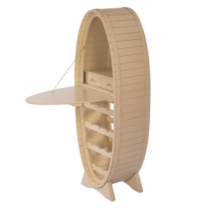 54042 BOGACHO Мини-бар Капитан Флинт Айвори МДФ