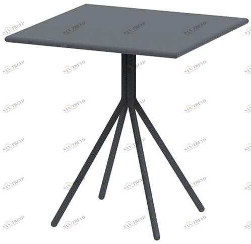 Vermobil Квадратный садовый стол из оцинкованной стали Rick Rk7070 - rk8080