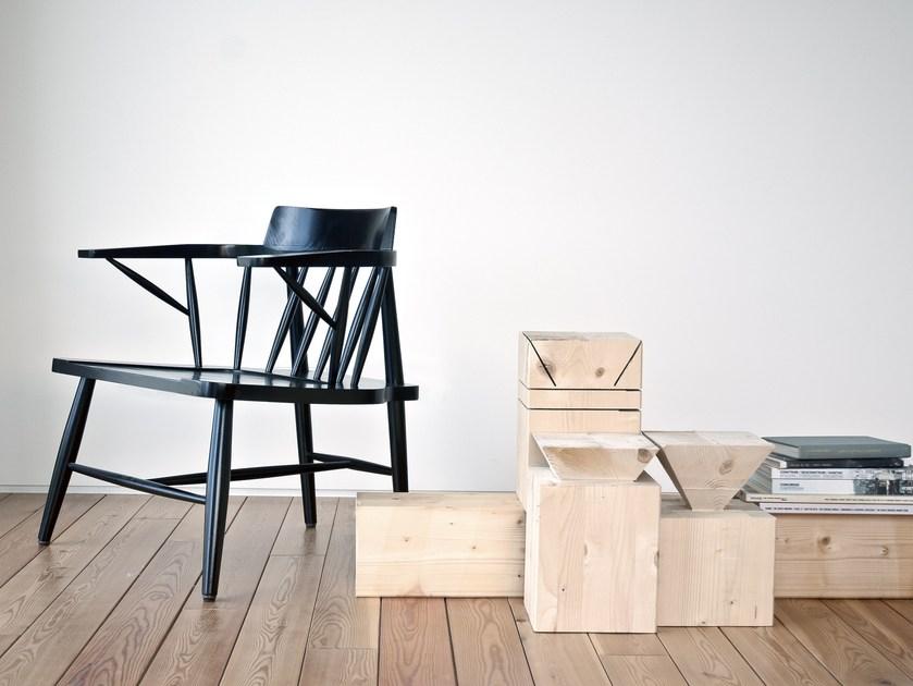 Branca Lisboa Кресло из массива дерева с подлокотниками R&b sun-id-1474309 - Вид №2