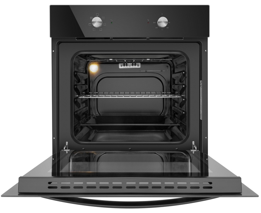 9904387 Электрический духовой шкаф HOMSair OES660BK01 черный STDN-0017929 - Вид №2