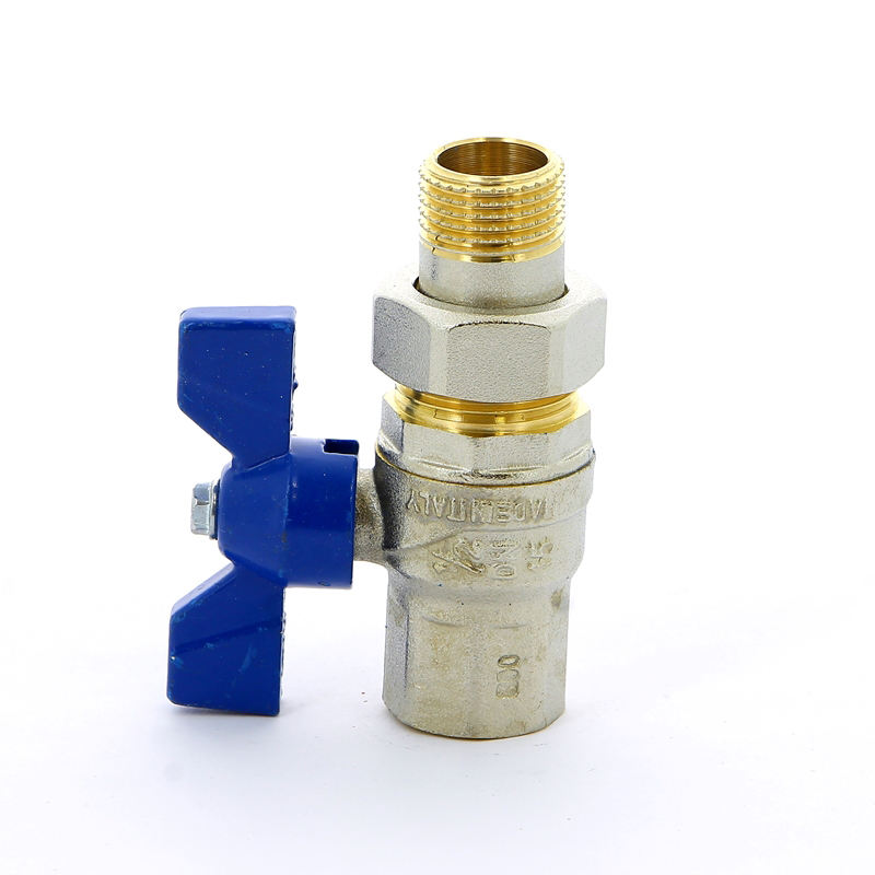 Кран шаровой НВ с разъемным соединением EVOLUTION бабочка F.I.V. 1/2" FIV 80005012