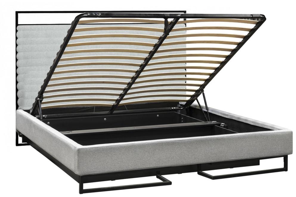 30666 Кровать с ортопедическим основанием и ящиком 1.4 Loft Грейс Браун R-HOME 401720465h_Браун - Вид №1