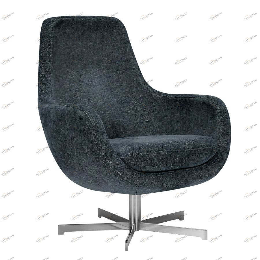 Кресло Stefani, темно-синее Sits S1777