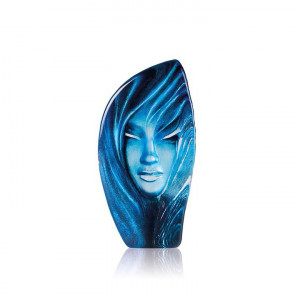 65149 Скульптура "Маска Новиата", голубая, 70/145 мм. Maleras