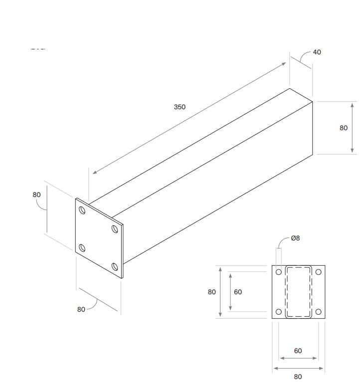 Прямоугольный подвесной одиночный умывальник COCOON Maison ARCH-00045271 - Вид №26