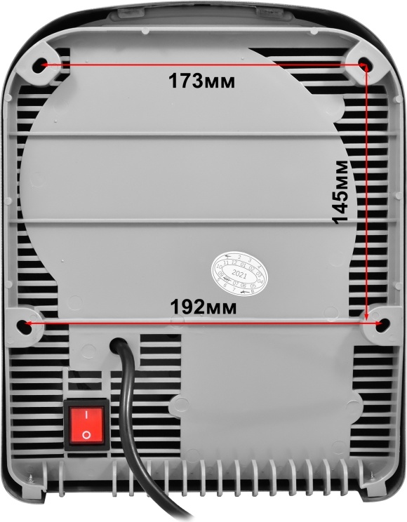 1401.322 Сушилка для рук антивандальная тихая 8826 PUFF  - Вид №8
