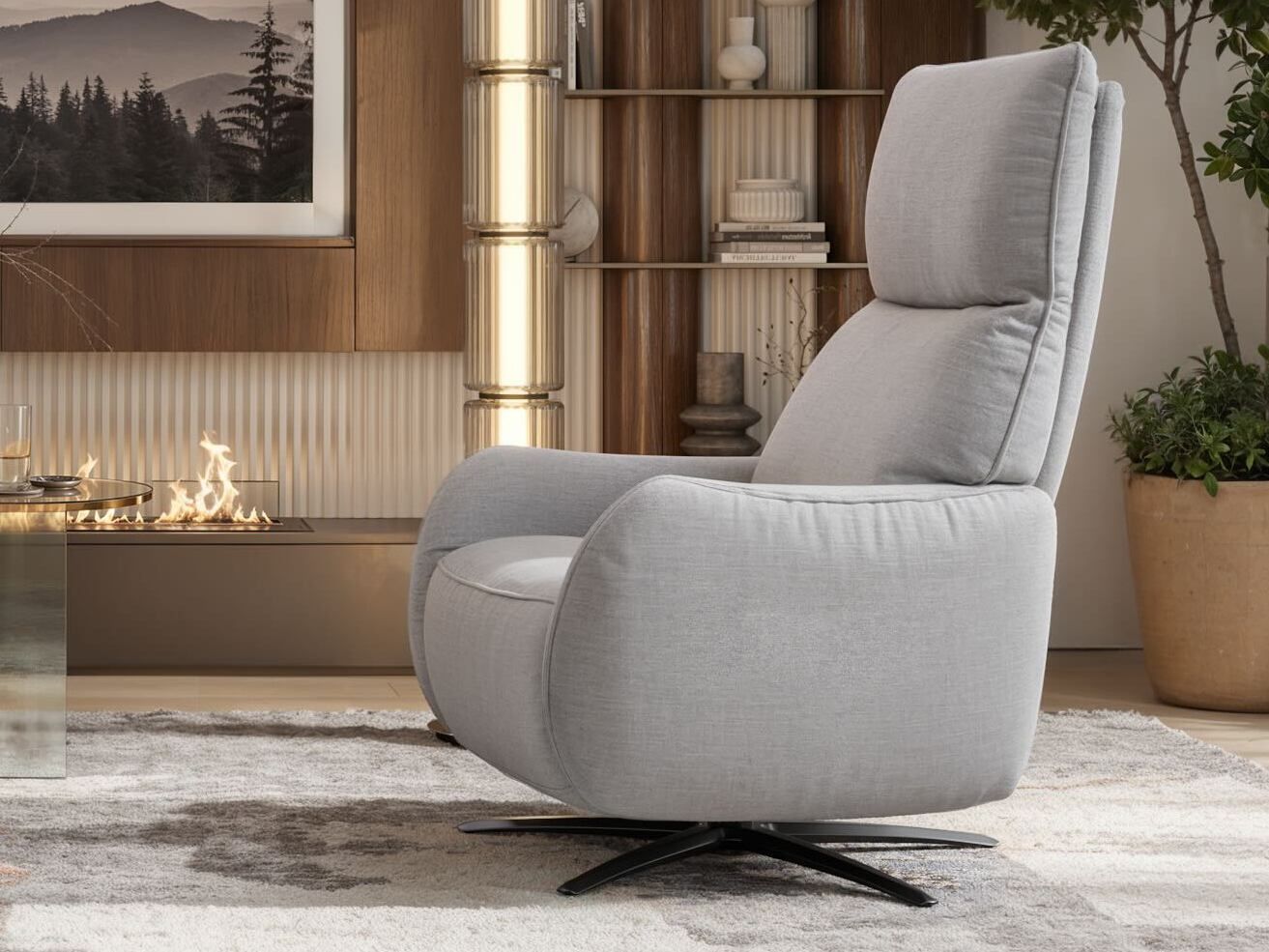 Вращающееся кресло с электроприводом Sofanella Турин ARCH-00056266 - Вид №6