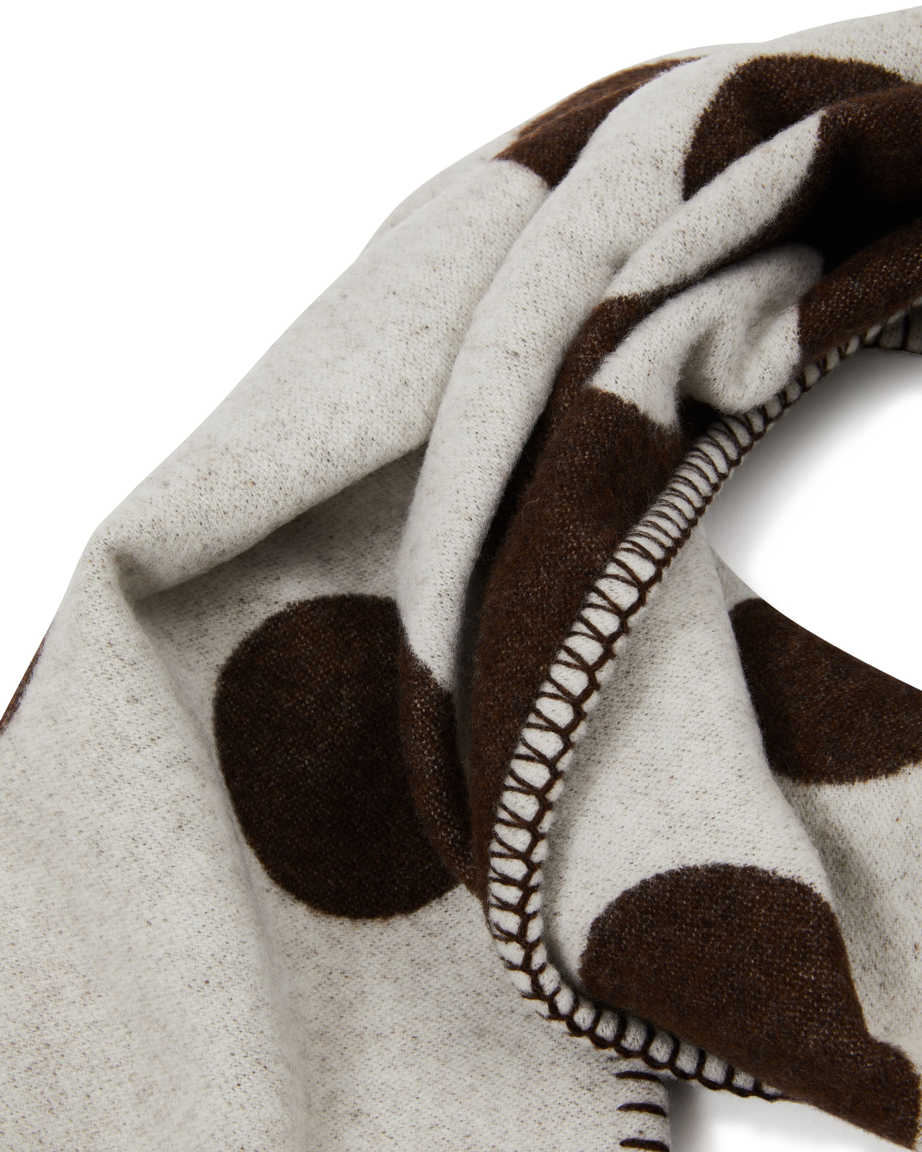 Шарф из мериносовой шерсти Lanerossi Memory is my Home ARCH-00048577 - Вид №3