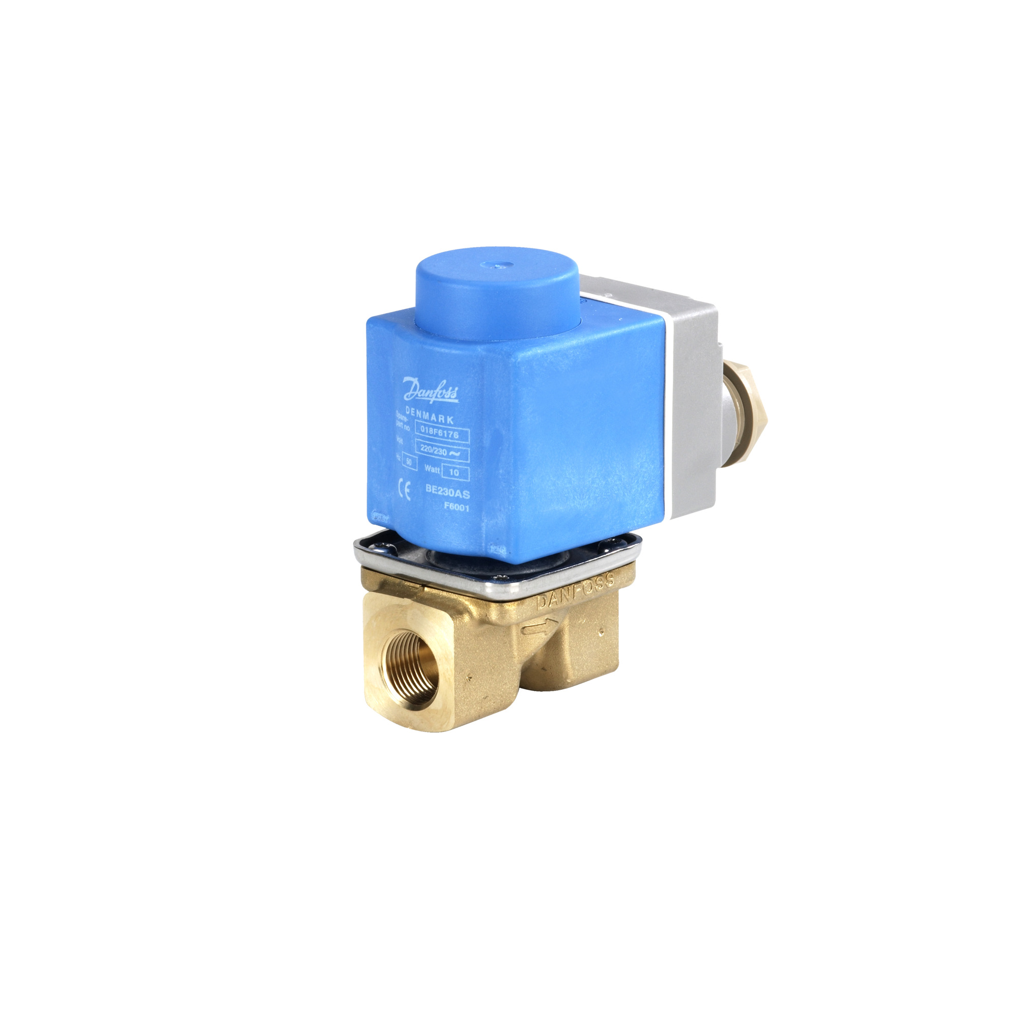 Danfoss EV220B — двухходовые электромагнитные клапаны для общей промышленности Клапан электромагнитный EV220B с кат. 032U460416  - Вид №8